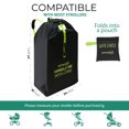 thumbnail image 5 of Reperkid Stroller Travel Bag for Airplane Durable – Double/Large Single/Jogging Stroller Bag – Universal Fit and Water Resistant Carry Travel Bag with Padded Adjustable Carry Straps, 5 of 5