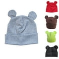 thumbnail image 7 of Winter Outdoor Small Ears Cute Toddler Baby Boy Girl Beanie Soft Cotton Cap Hat, 7 of 7