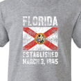 thumbnail image 4 of Inktastic Established March 3, 1845 Florida Flag Youth T-Shirt, 4 of 5