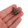 thumbnail image 2 of GOOHOCHY Golden Zinc Alloy Bells Set of 20 for Decoration Vintage Retro DIY Home Accents Small Size, 2 of 8