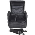 thumbnail image 1 of Small Soft Padded Camera Equipment Bag / Case For Canon, Nikon, Sony, Samsung, Olympus, Pentax, Panasonic & More + eCostConnection Microfiber Cloth, 1 of 3
