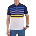 thumbnail image 1 of Playera Polo Modern Fit Yale Pecho Dividido Rayas, 1 of 4