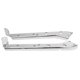 thumbnail image 2 of 1Pair Chrome Saddlebag Rail Support Brackets for Touring FLT FLHT 85-08, 2 of 5