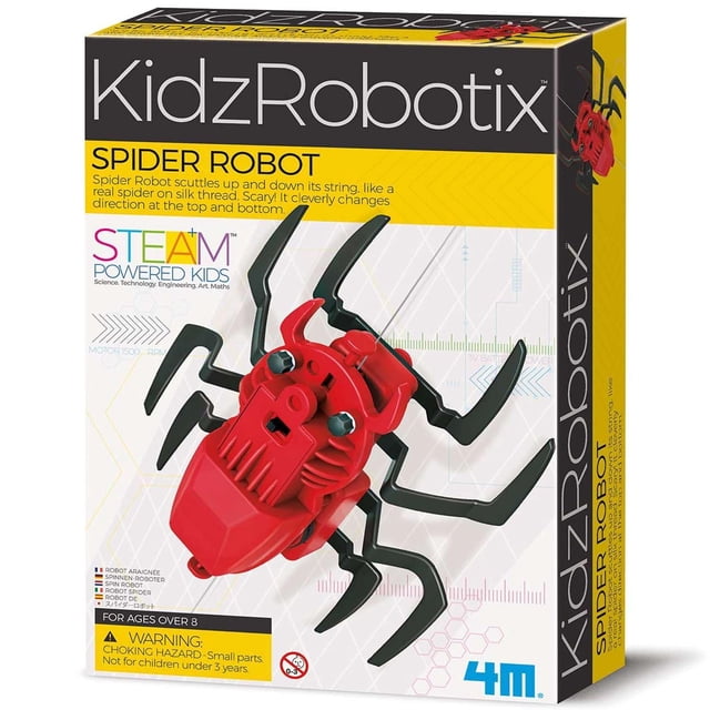 Robot Araña 4M Kidz Robotix para Niños 8+
