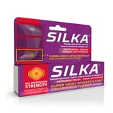 Silka Antifungal Cream, Prescription Strength Fungus Foot Treatment ...