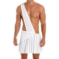 thumbnail image 5 of Disfraz de dios griego antiguo para hombre, para fiesta de Halloween, cosplay, falda con tirantes de un solo hombro, atuendo de actuación teatral de caballero guerrero, 5 of 5