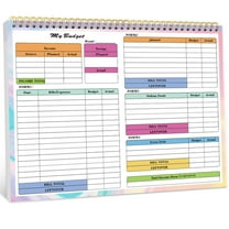NSESSHome Budget Planner and Monthly Bill Organizer Book, Budget Book and Expense Tracker Notebook– Financial Planner Bundled with Cash Envelopes