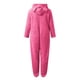 thumbnail image 4 of Mono de manga larga con capucha para niñas, pijama informal de invierno cálido, ropa de dormir para mujer, pantalones de terciopelo ártico de doble cara, 4 of 6
