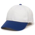 thumbnail image 4 of Outdoor Cap JM-123 Jersey Mesh-White/Royal-Youth, 4 of 7