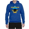 thumbnail image 2 of The Ghost Of Kyiv Unisex Graphic Hoodie Sweatshirt, Royal, Large, 2 of 4