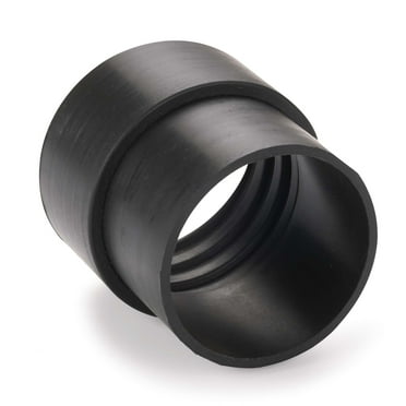 WoodRiver Dust Connection 2-1/2" Flexible Hose End Cuff Fitting for Dust Collection System
