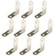 thumbnail image 1 of Paquete de 10 soportes de esquina, soportes en L, soportes angulares, soporte angular de acero inoxidable 40x40x16mm, 1 of 5