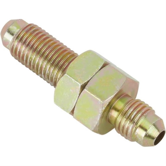 Steel AN4 Straight Bulkhead Adapter