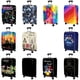 thumbnail image 2 of Funda protectora de equipaje con cremallera y diseño de mapa del mundo, elástica y gruesa, para maletas de 18 a 32 pulgadas, fundas para carrito, accesorios de viaje, 2 of 5