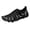 Black, variant on CHICVOMEY Water Shoes Men Close Toe Quick-Dry Fabric Anti-Slip Breathable Water Shoes for Women for Aqua Beach Snorkeling Stream Trekking Exercise Yoga