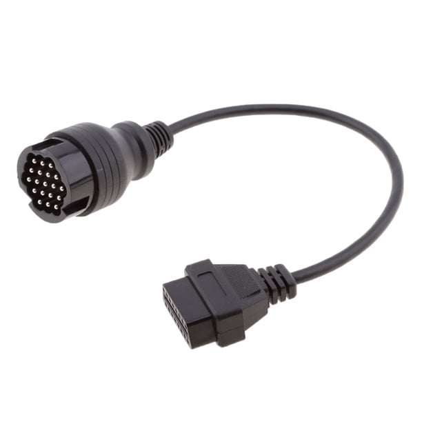 Cable de Diagnóstico Universal Cola 19 Pines a Interfaz 1 de Automóviles 16 Pines convertidor de obd 1 a obd 2