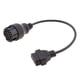 thumbnail image 1 of Cable de Diagnóstico Universal Cola 19 Pines a Interfaz 1 de Automóviles 16 Pines convertidor de obd 1 a obd 2, 1 of 8