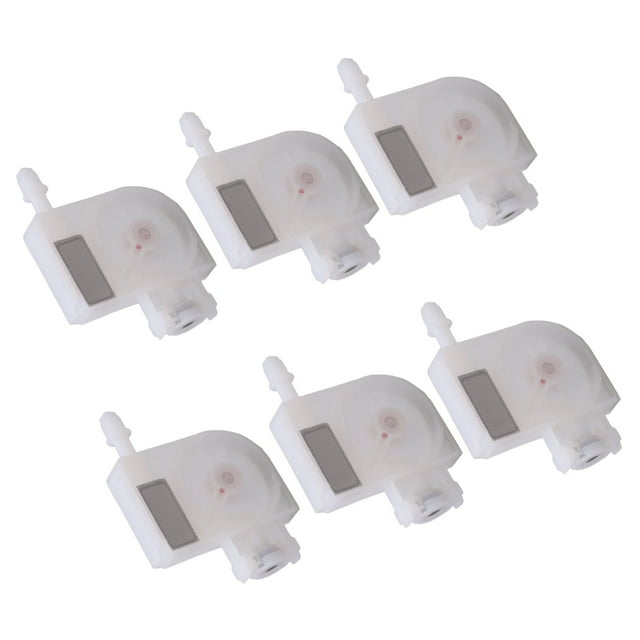 Amortiguador de Cabezal de Enficesión, Amortiguador de tinta resistente a la corrosión liviano bien compatibilidad filtrado rápido sin bloqueo 6pcs para 4800 7800 7880 98800 9800
