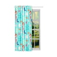 thumbnail image 2 of MKHERT Ocean Creature with Mermaid Window Curtain Living Room,Bedroom Window Drapes 52x84 inch, 2 of 2