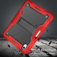 thumbnail image 4 of Étui Compatible avec Ipad 10e Génération 2022, Étui Rigide + Tpu Souple Quatre Coins Antichoc avec Support, 4 of 5
