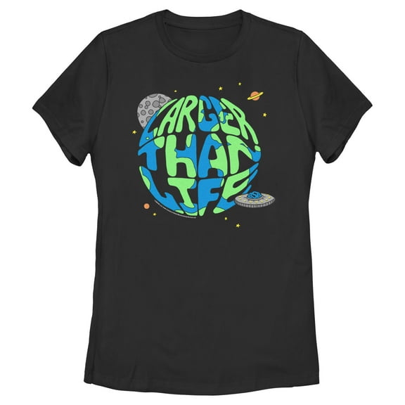 Women's Backstreet Boys Earth Larger Than Life Graphic T-Shirt