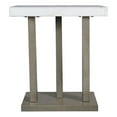 thumbnail image 3 of Picket House Furnishings Table d'Appoint Carrée Graham, Gris, 3 of 10