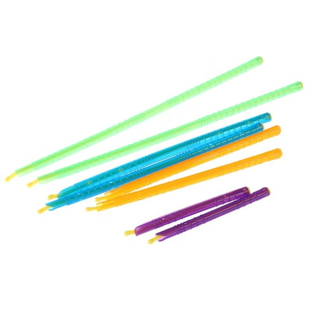 

Ostrifin 8Pcs/Set Useful Plastic Bag Clip Seal Stick Storage Bar Storage Bag Sealer Clamp