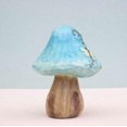 thumbnail image 3 of New Resin Crafts Pastoral Mushroom Ornament Bedroom Home Living Room Decoration Blue Mushroom, 3 of 4