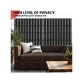 thumbnail image 4 of EastVita Metal Privacy Screen 72 inch H X 47 inch W Outdoor Privacy Screens And Panels Freestanding Decorative Fence For Patio Lawn Garden Deck Balcony Home Outdoor Divider With Stand, 4 of 7