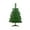 Green #2, variant on 60CM Multicolor PVC Christmas Tree | 23.62 Inch Desktop Holiday Decor | Festive Tabletop Decoration for Fireplace & Yard | Includes 1 Tree