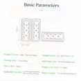 thumbnail image 3 of -2 Label,Sticker Cute Pattern Clear Waterproof Oil-proof Cute Pattern Printable 3 Rolls Label Paper Roll Label Rolls Label Thermal Waterproof Oil-proof -friction Printable Paper Roll, 3 of 7
