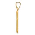 thumbnail image 2 of 14K Yellow Gold Elegant Polished Passion Cross Pendant, 2 of 4