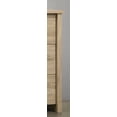 thumbnail image 3 of Dtwnek 57"W 6 Drawer Dresser Black Handle, Suitable for Living Room, Bedroom, Light Brown, 3 of 6
