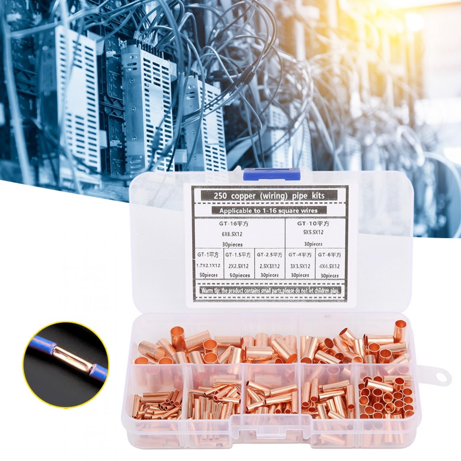 Copper Copper Tube Connector, Tube Connector Kits, Seven Sizes Durable