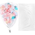 thumbnail image 1 of Uds. Bolsas grandes para globos para transporte, bolsa transparente para colgar globos, bolsas de plástico para globos, bolsa de transporte para globos grandes para fiesta, 1 of 5
