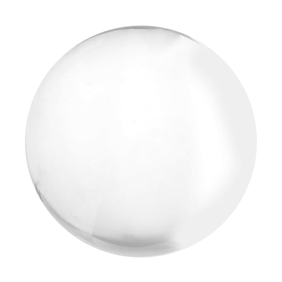 YUNLIGHTS  Shui Crystal Ball Transparent Sphere for Meditation and Decoration