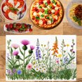 thumbnail image 2 of AshasdS Spring Summer Wildflower Linen Table Mats Set of 4 12x18 inch for Home Table Decor, 2 of 5