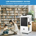 thumbnail image 2 of Commercial Dehumidifier with Pump,185 Pints Large Capacity Industrial Dehumidifier for Basement,for Large Spaces Up to 8,500 Sq. Ft.,Large Space,Industrial Dehumidifier for Home,Large Room,Warehouse, 2 of 7