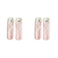 thumbnail image 2 of Transemion Step Into Holiday Spirit With These Christmas Fluffy Socks Fashionable Bed Socks Pink Dot Puppy 2Set, 2 of 6