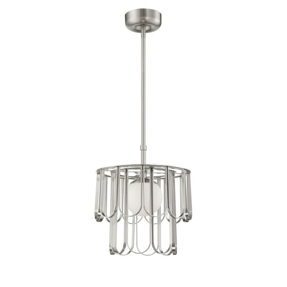 54993-BNK Craftmade Lighting Melody - 1 Light Pendant-Brushed Polished Nickel Finish