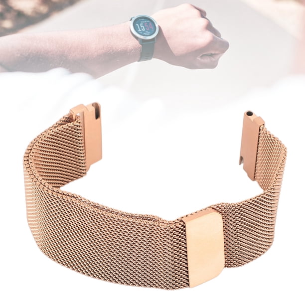 Pulsera De Malla Para Reloj, Banda De Malla Clásica, Exquisita Y única Correa De Reloj De Metal, Cierre Magnético De Acero Inoxidable, Correa De Repuesto Para Reloj Inteligente