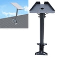 thumbnail image 1 of Soporte De Techo Rectangular Para Satélite, Capacidad De Carga De 300 Libras, Soporte Completo Para Poste De Satélite Rectangular Resistente Para Antena Parabólica Estándar, 1 of 7