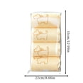 thumbnail image 2 of Dog Poop Bags, Scented Leakproof Extra Thick Pet Waste Disposal Rolls Outdoor Walking Travel Sanitary Trash Refill Heavy Duty Sturdy Durable Bags Dogs Cats 60pcs, 2 of 5