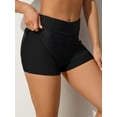 thumbnail image 6 of ALove Women Mesh High Waisted Beach Board Shorts With Pockets Swim Shorts Bath Suit Bottoms, 6 of 7