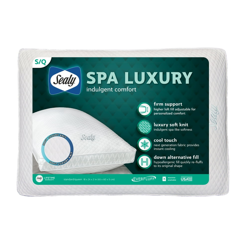 Sealy Spa Luxury Pillow Standard/Queen