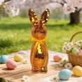 thumbnail image 1 of Dianli Miroir de Cheminée de Vacances Ornement Décoratif Lapin Figurine Réfléchissante Lapin Thème Résurrection Robe de Table Festive Cadeau pour Pâques Printemps Célébration Cheminée, 1 of 6