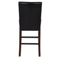 thumbnail image 3 of Milton Bonded Leather CTR Stool, Black, 3 of 12