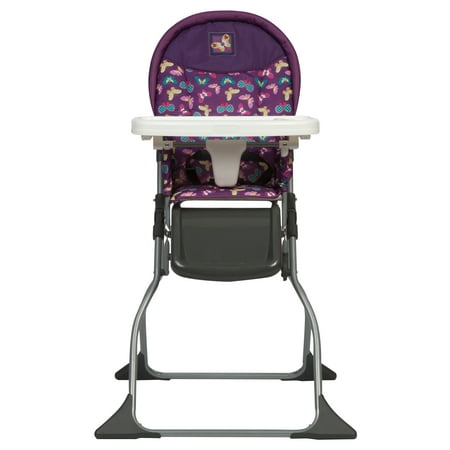 Cosco Kids Simple Fold High Chair, Butterfly Twirl