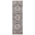 thumbnail image 1 of Oregon Tabriz Grey/Cream Polypropylene Rug 2'7" x 8'2", 1 of 7
