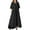 Black, variant on Bigersell Maxi Dresses for Women Fashion Round Neck Loose Pockets Short Sleeve Solid MId-Calf Long Dress Beach Dresses for Female 2022 Women Skater Dresses, Style 36966, White XXL